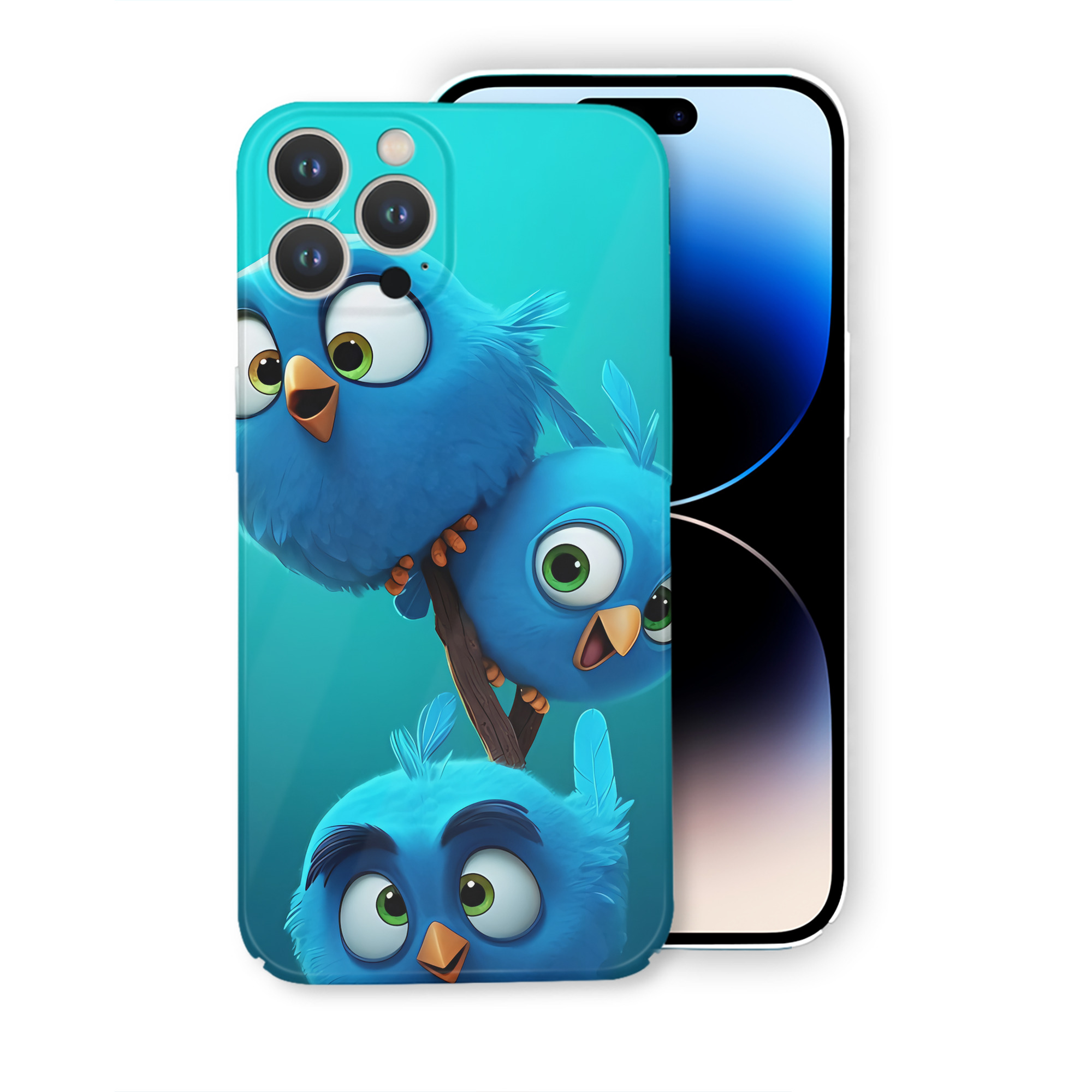（画像用） Angry Birds アングリーバード 【iPhone 14シリーズ対応】ハードケース